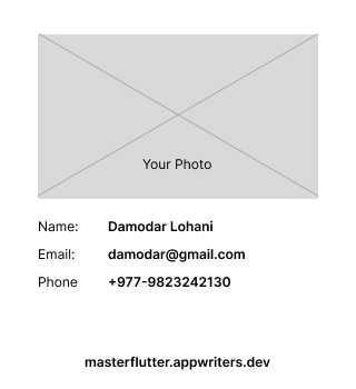 Basic layout